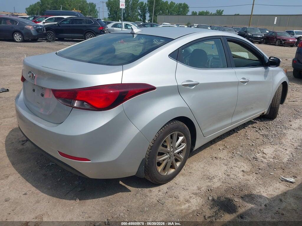 5NPDH4AE0FH581636 2015 HYUNDAI ELANTRA photo no. 4