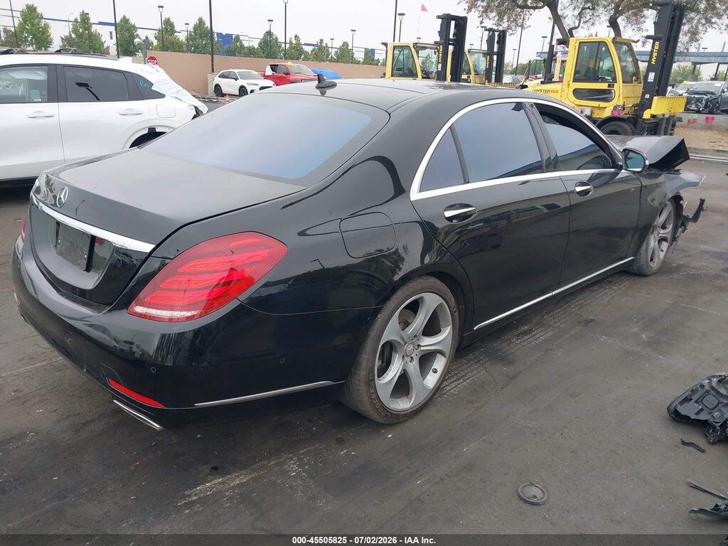 WDDUG8CB2FA164495 2015 MERCEDES-BENZ S 550 photo no. 4