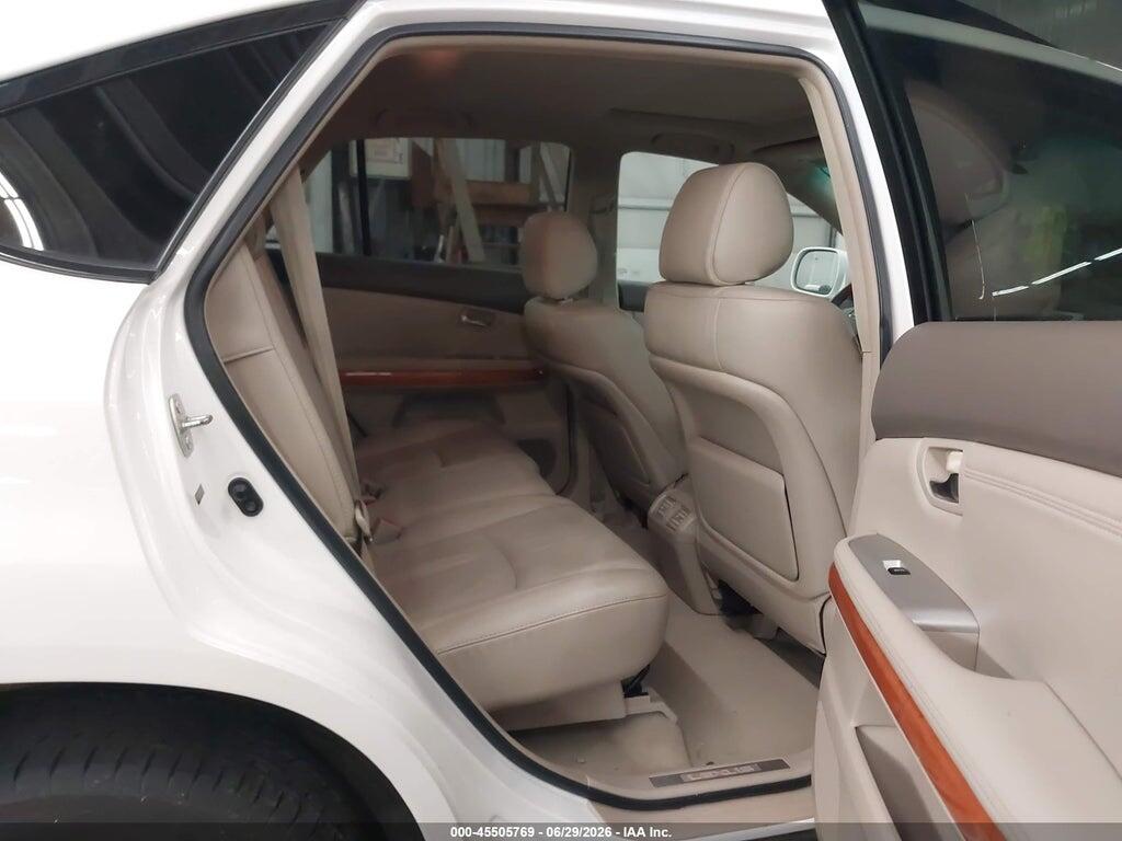 2T2HK31U59C104028 2009 LEXUS RX 350 photo no. 8