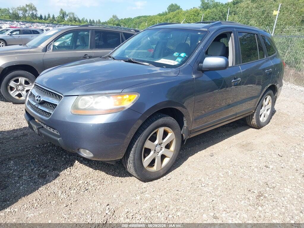 5NMSH13E47H064468 2007 HYUNDAI SANTA FE photo no. 2