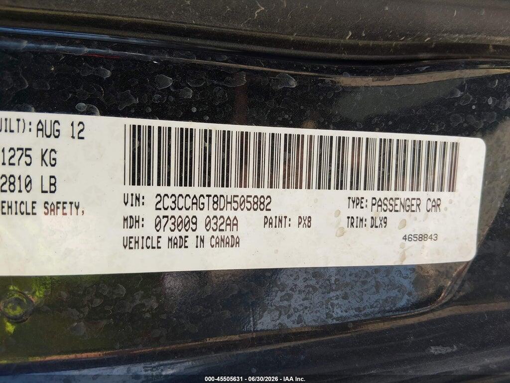 2C3CCAGT8DH505882 2013 CHRYSLER 300 photo no. 9