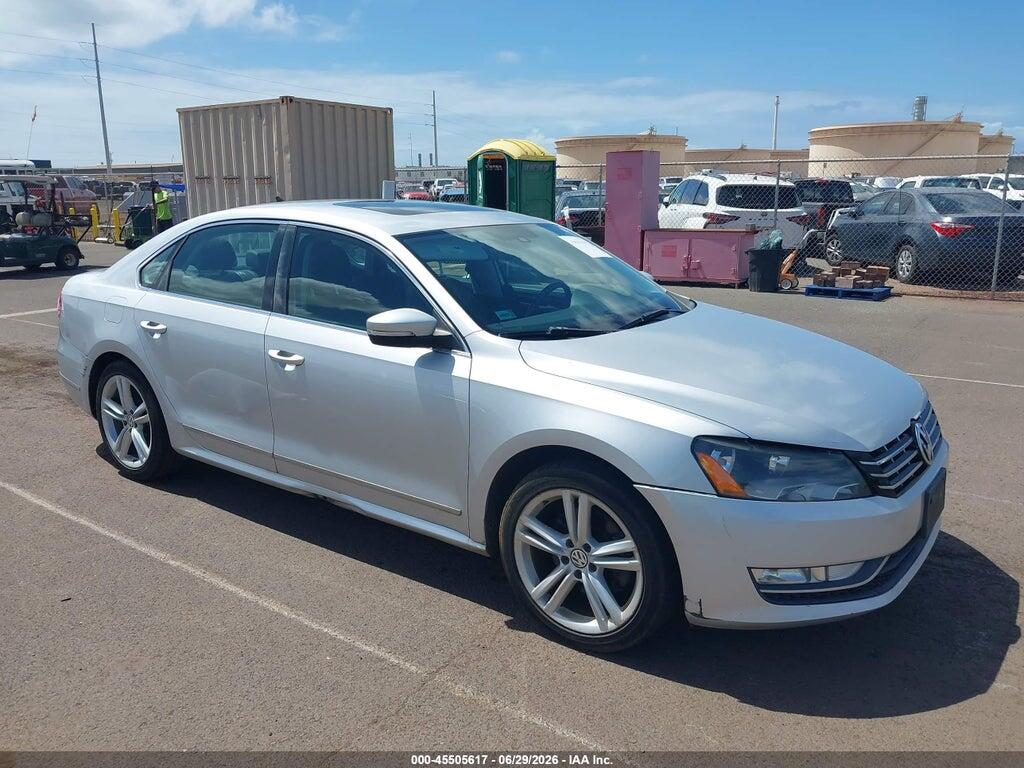 1VWCN7A37EC085406 2014 VOLKSWAGEN PASSAT photo no. 1