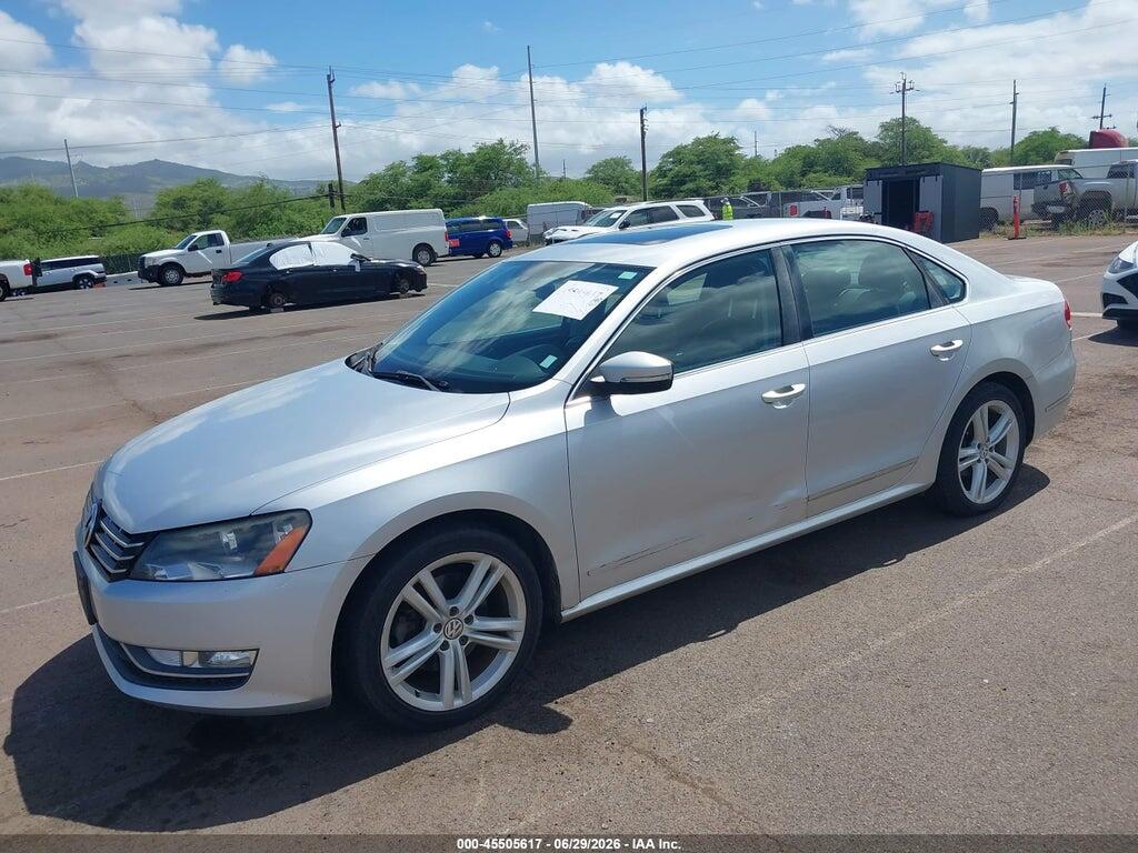 1VWCN7A37EC085406 2014 VOLKSWAGEN PASSAT photo no. 2