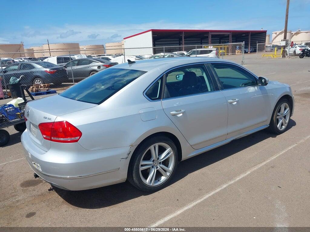 1VWCN7A37EC085406 2014 VOLKSWAGEN PASSAT photo no. 4