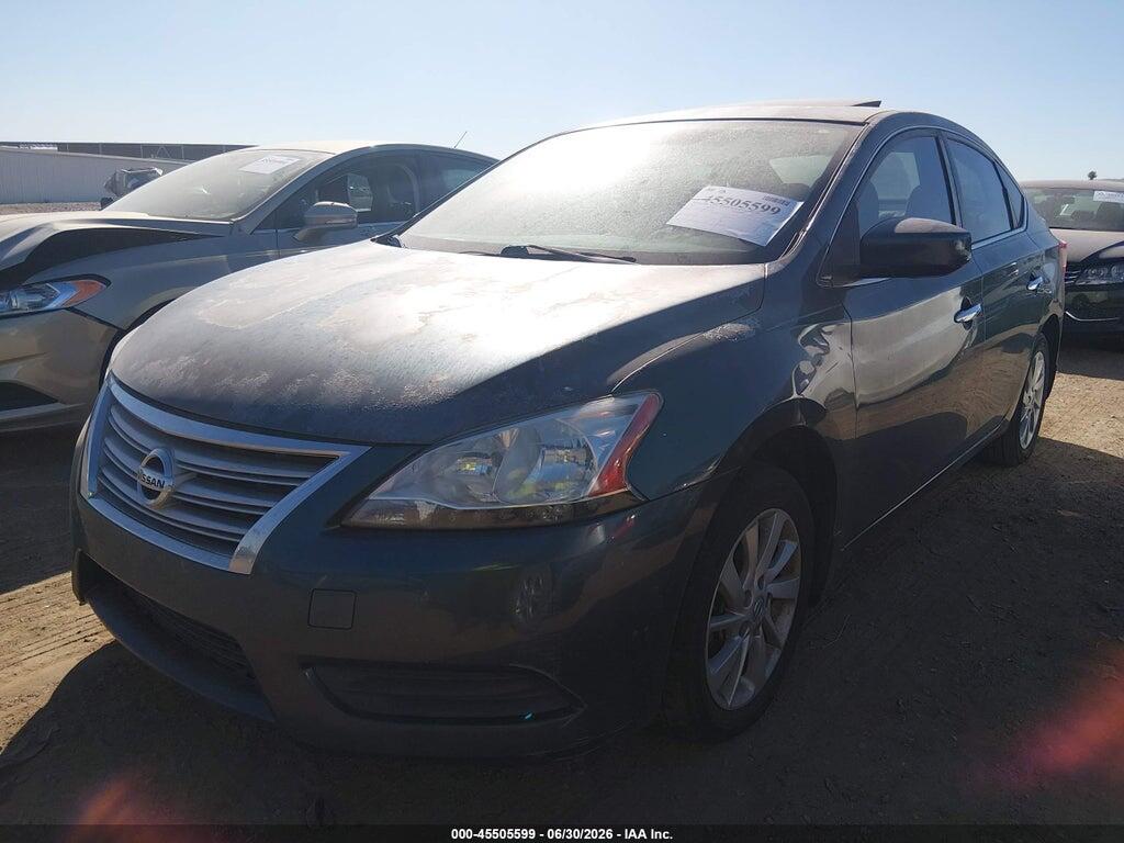 3N1AB7AP4FY379704 2015 NISSAN SENTRA photo no. 2