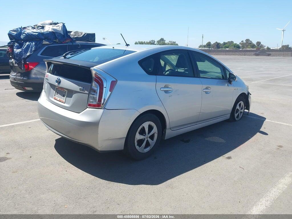 JTDKN3DU0E1757846 2014 TOYOTA PRIUS photo no. 4