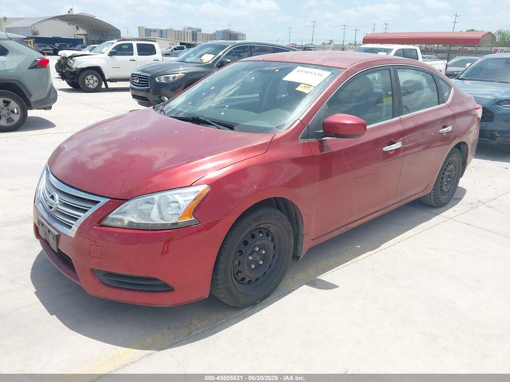 3N1AB7AP9FY290758 2015 NISSAN SENTRA photo no. 2