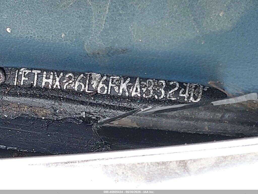 1FTHX26L6FKA33240 1985 FORD F250 photo no. 9