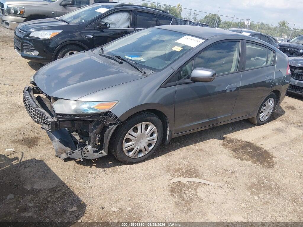 JHMZE2H59AS010339 2010 HONDA INSIGHT photo no. 2