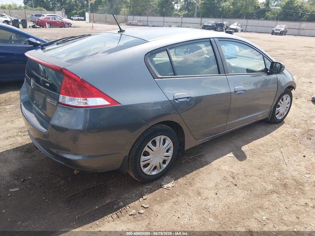 JHMZE2H59AS010339 2010 HONDA INSIGHT photo no. 4