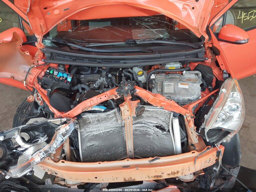 JTDKDTB35E1066602 2014 TOYOTA PRIUS C photo no. 10