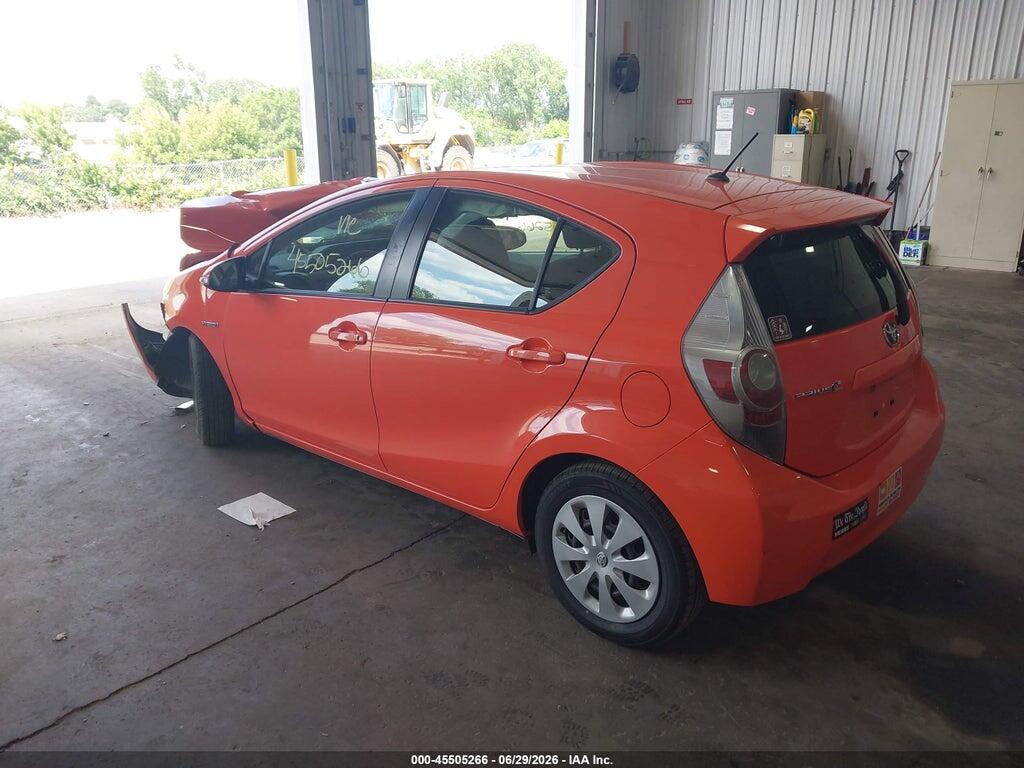 JTDKDTB35E1066602 2014 TOYOTA PRIUS C photo no. 3