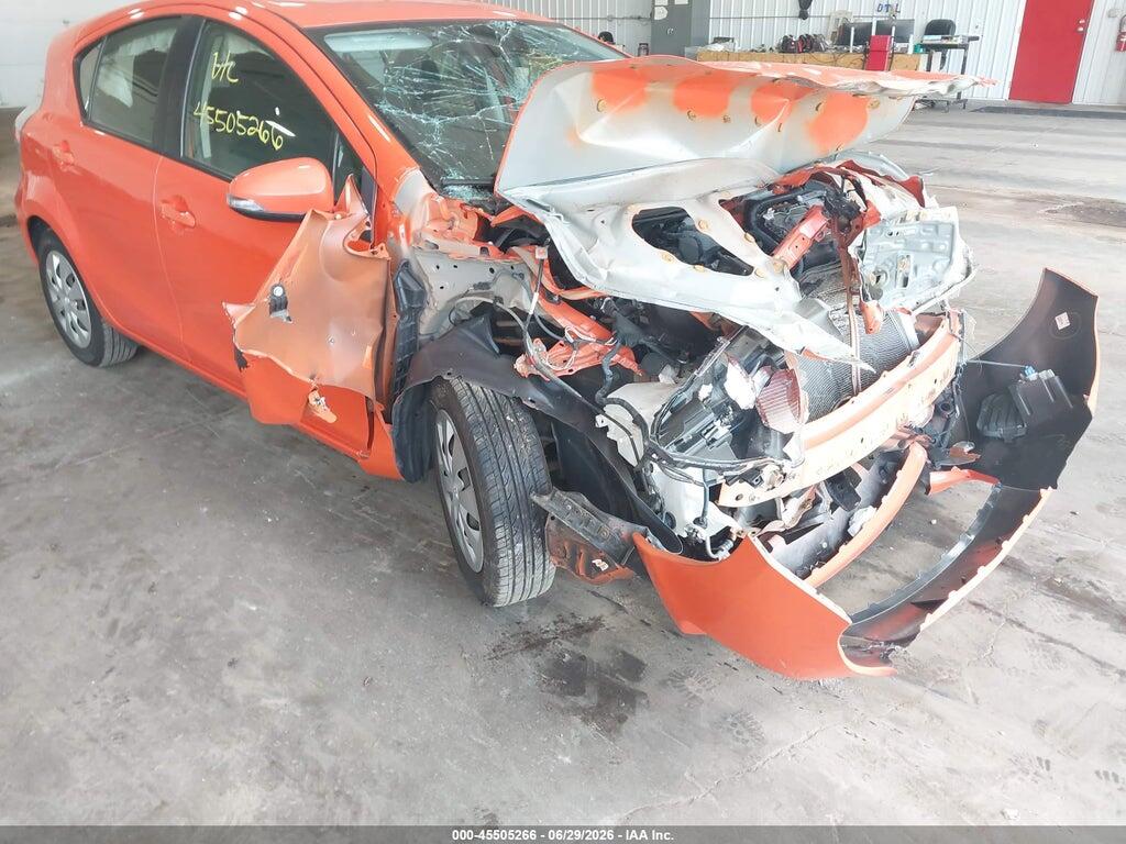 JTDKDTB35E1066602 2014 TOYOTA PRIUS C photo no. 6