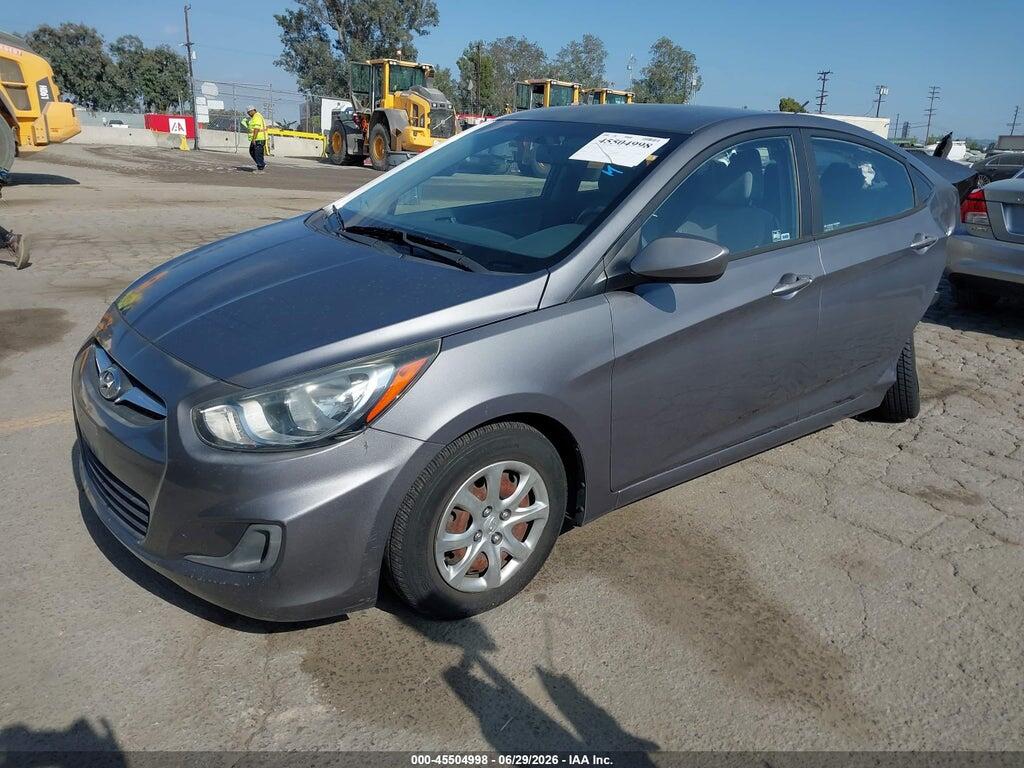 KMHCT4AE7DU549484 2013 HYUNDAI ACCENT photo no. 2