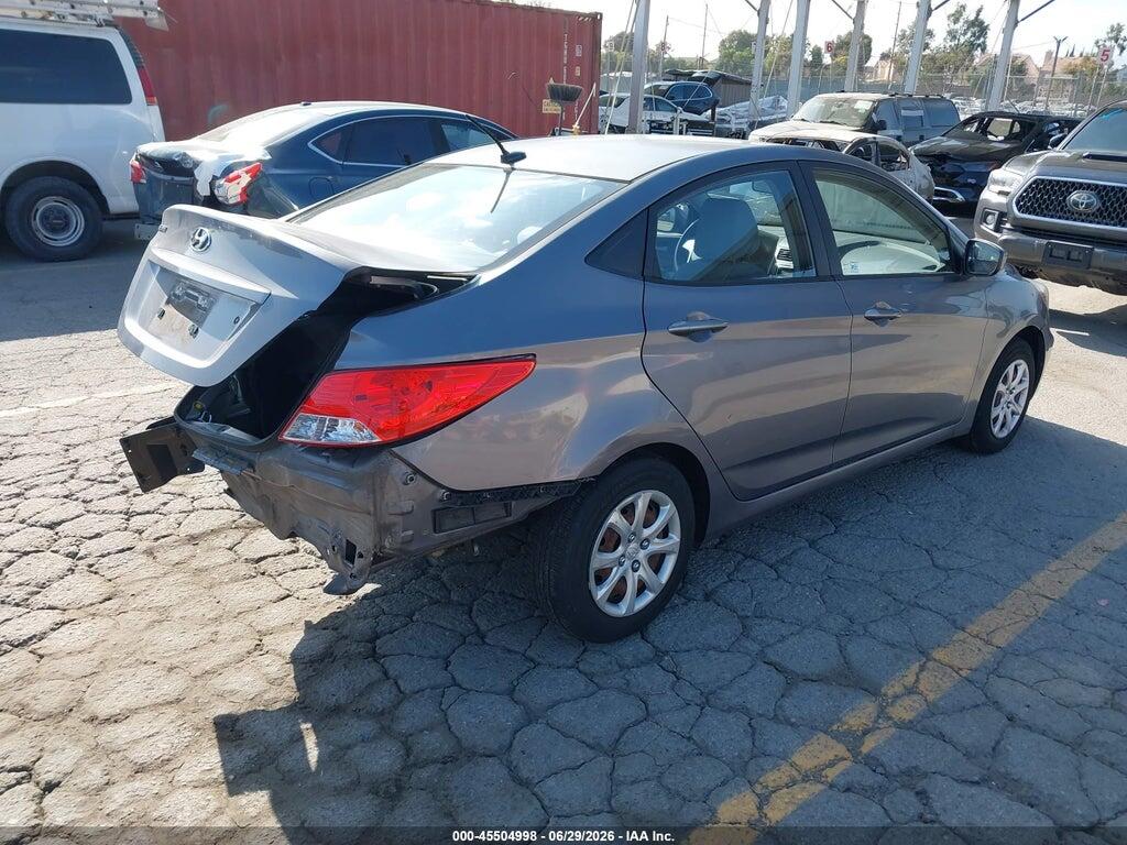 KMHCT4AE7DU549484 2013 HYUNDAI ACCENT photo no. 4