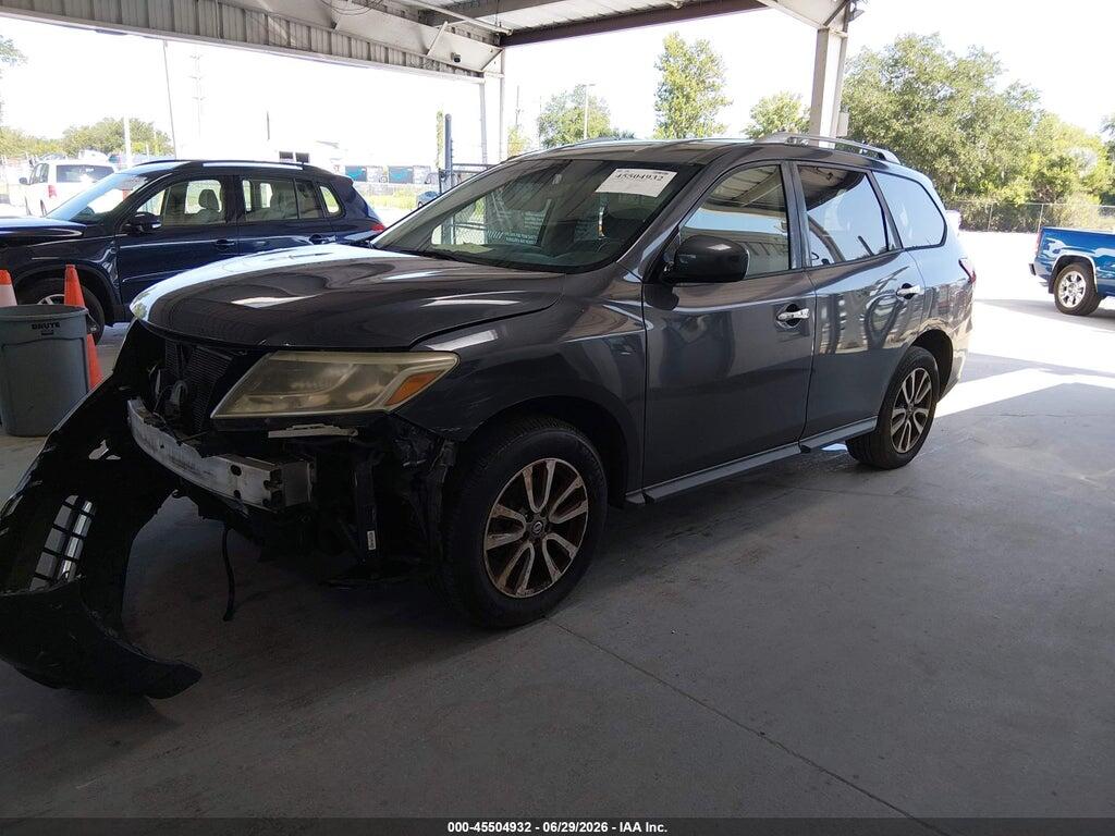 5N1AR2MM8DC632814 2013 NISSAN PATHFINDER photo no. 2