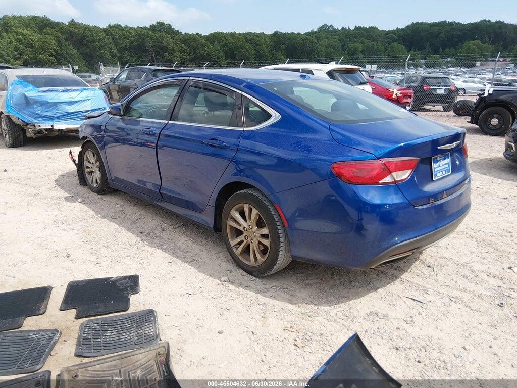 1C3CCCAGXFN730970 2015 CHRYSLER 200 photo no. 3
