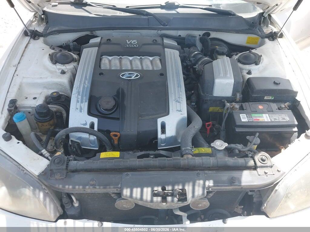 KMHFU45E82A178919 2002 HYUNDAI XG350 photo no. 10