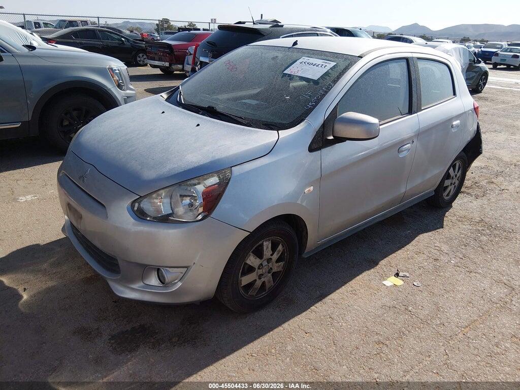 ML32A4HJ2EH025679 2014 MITSUBISHI MIRAGE photo no. 2
