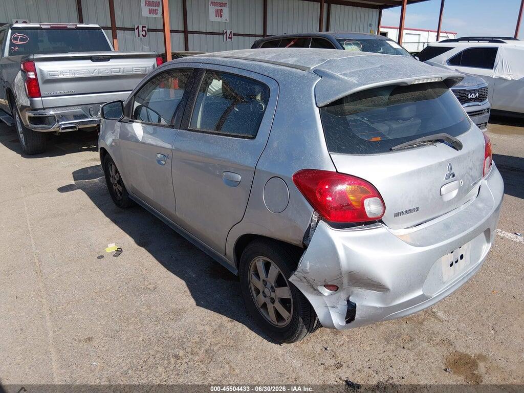 ML32A4HJ2EH025679 2014 MITSUBISHI MIRAGE photo no. 3