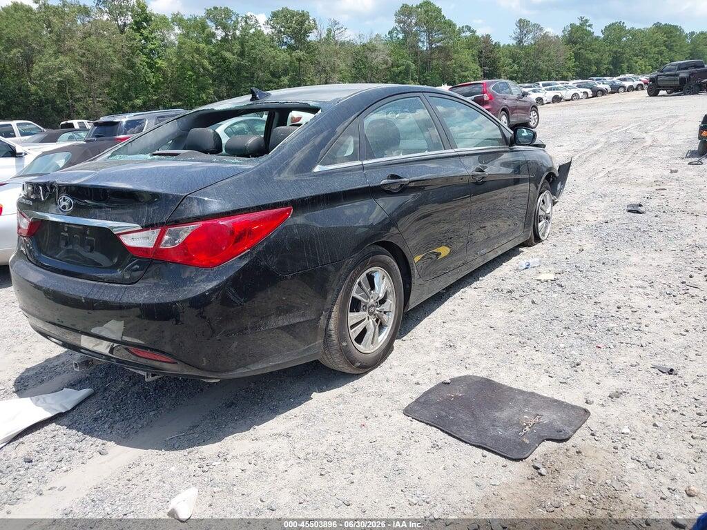 5NPEB4AC2BH086126 2011 HYUNDAI SONATA photo no. 4