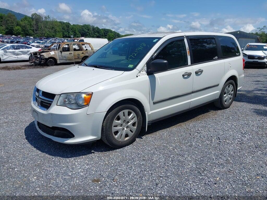 2C4RDGBG7ER459487 2014 DODGE GRAND CARAVAN photo no. 2