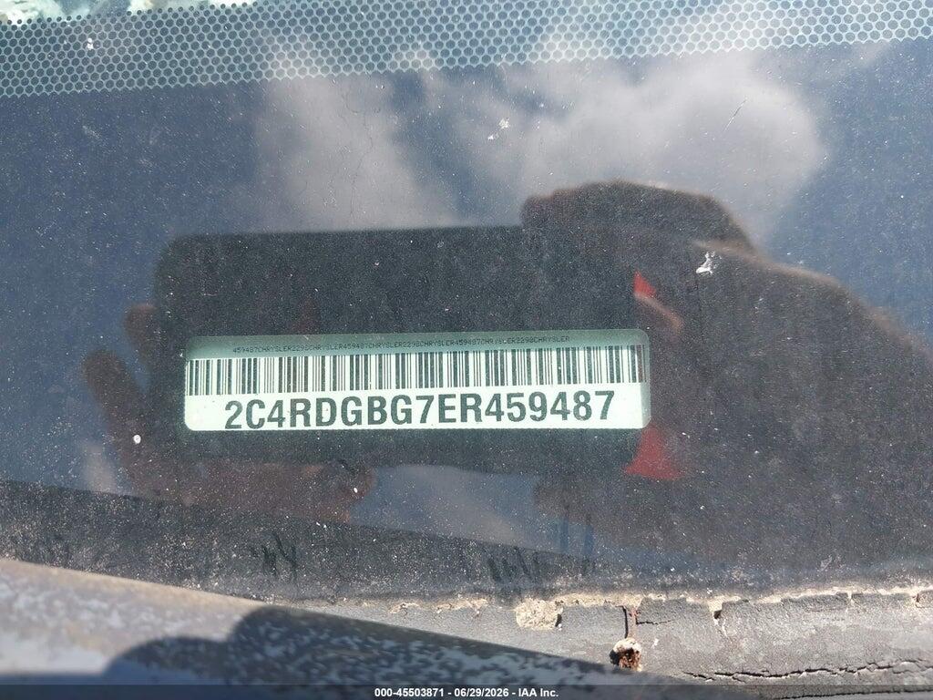 2C4RDGBG7ER459487 2014 DODGE GRAND CARAVAN photo no. 9