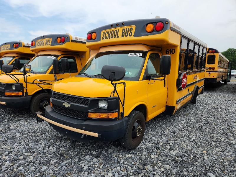 2014 CHEVROLET EXPRESS G4 - SCHOOL BUS — Фото 2 из 10