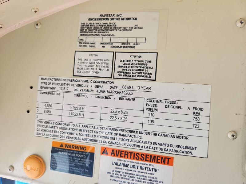 2014 IC CORPORATION CE SERIES SCHOOL - SCHOOL BUS — Фото 10 из 10