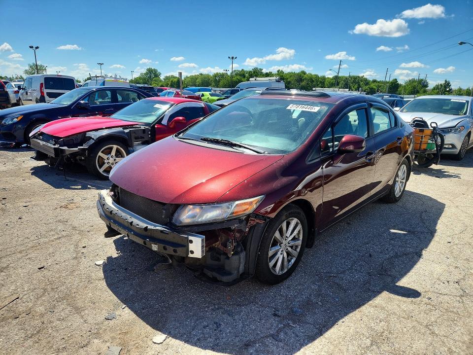 19XFB2F9XCE045125 2012 HONDA CIVIC photo no. 1