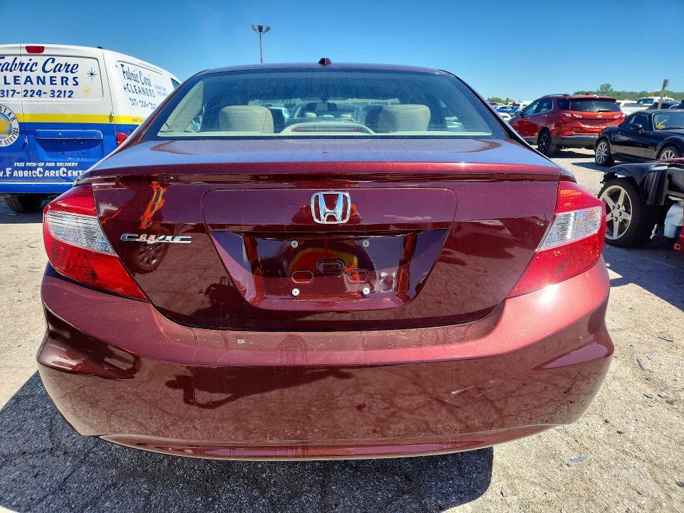19XFB2F9XCE045125 2012 HONDA CIVIC photo no. 6