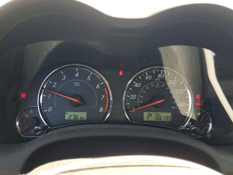 2012 TOYOTA COROLLA S — Фото 9 из 12