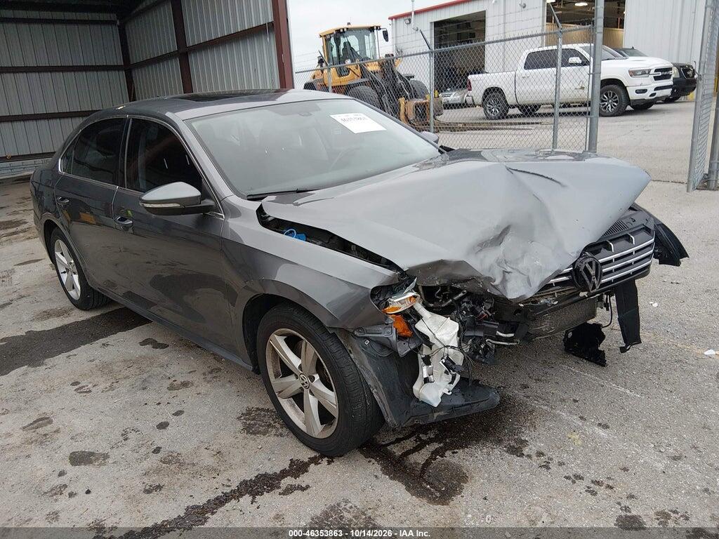 2012 VOLKSWAGEN PASSAT 2.5L SE