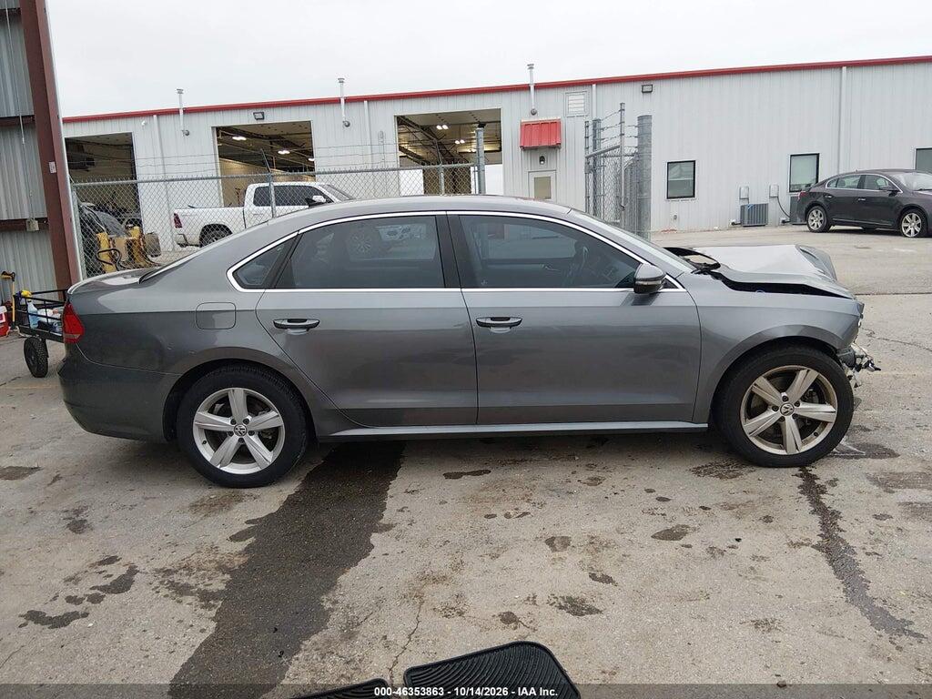 2012 VOLKSWAGEN PASSAT 2.5L SE — Фото 14 из 16