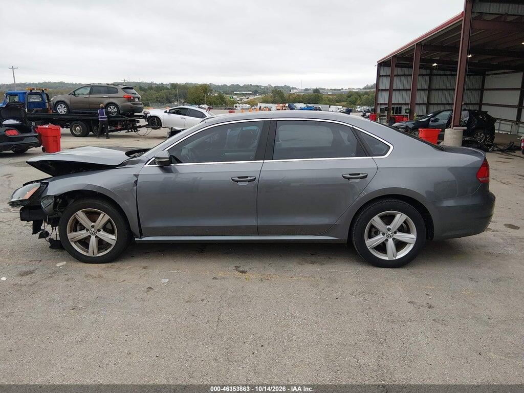 2012 VOLKSWAGEN PASSAT 2.5L SE — Фото 15 из 16