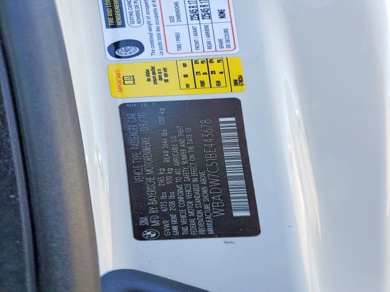 2011 BMW 328 I SULEV — Фото 12 из 12