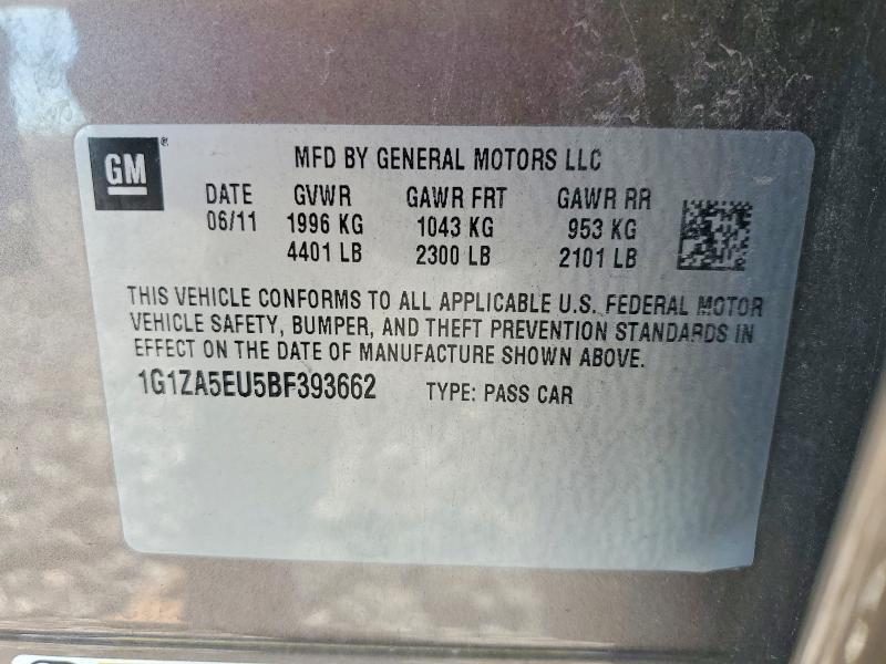 2011 CHEVROLET MALIBU LS — Фото 13 из 13