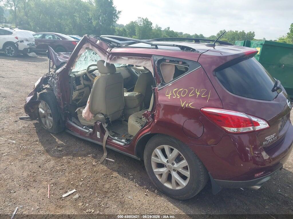 JN8AZ1MU0CW106614 2012 NISSAN MURANO photo no. 3