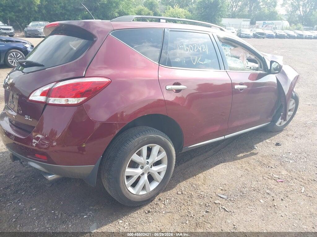 JN8AZ1MU0CW106614 2012 NISSAN MURANO photo no. 4