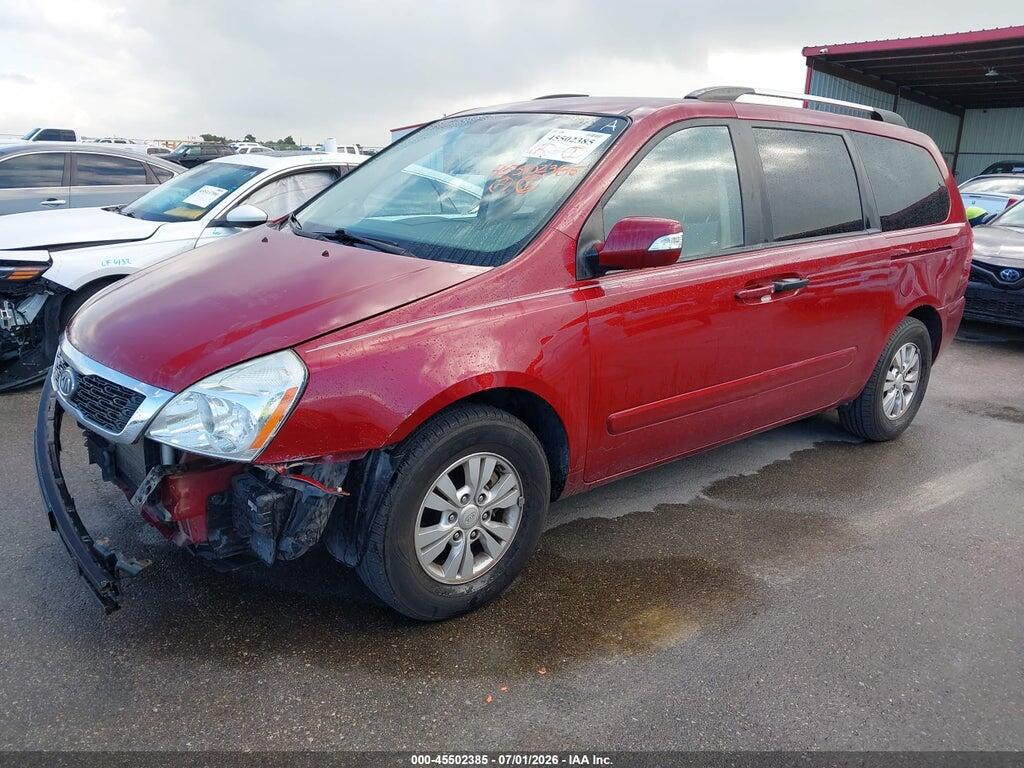 KNDMG4C7XC6432142 2012 KIA SEDONA photo no. 2