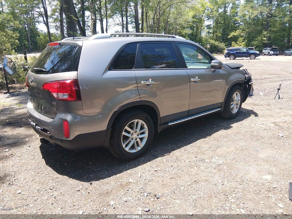 5XYKT4A67FG659187 2015 KIA SORENTO photo no. 4