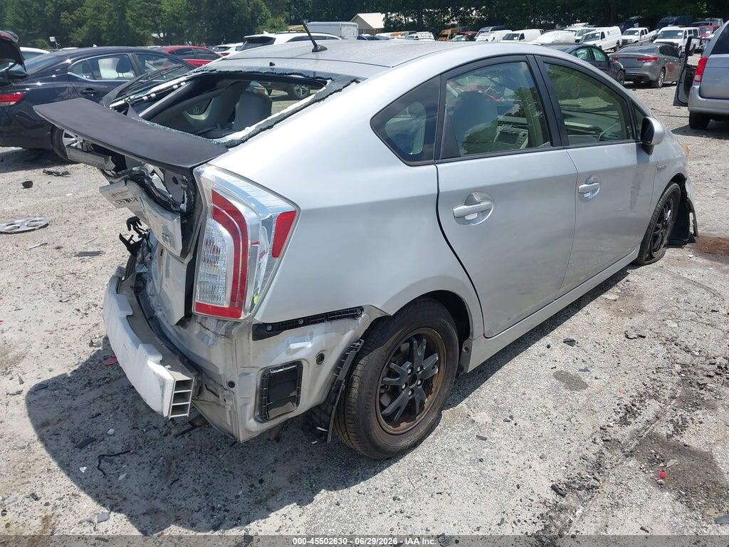 JTDKN3DU6D1627424 2013 TOYOTA PRIUS photo no. 4