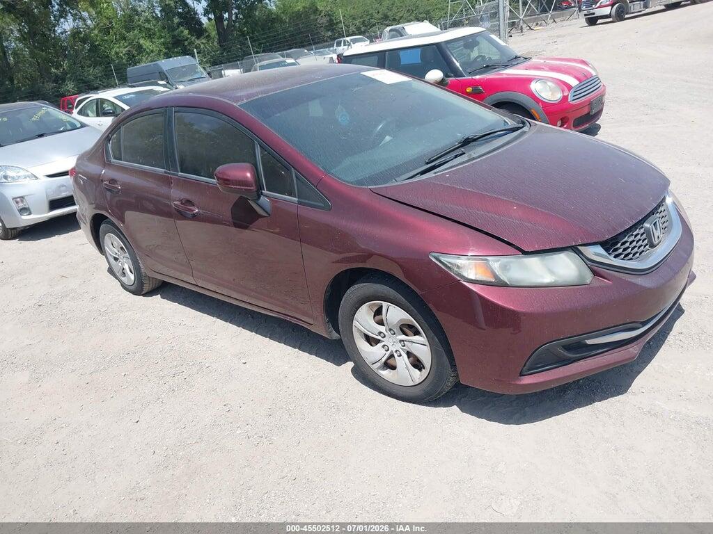 19XFB2F50EE041357 2014 HONDA CIVIC photo no. 1