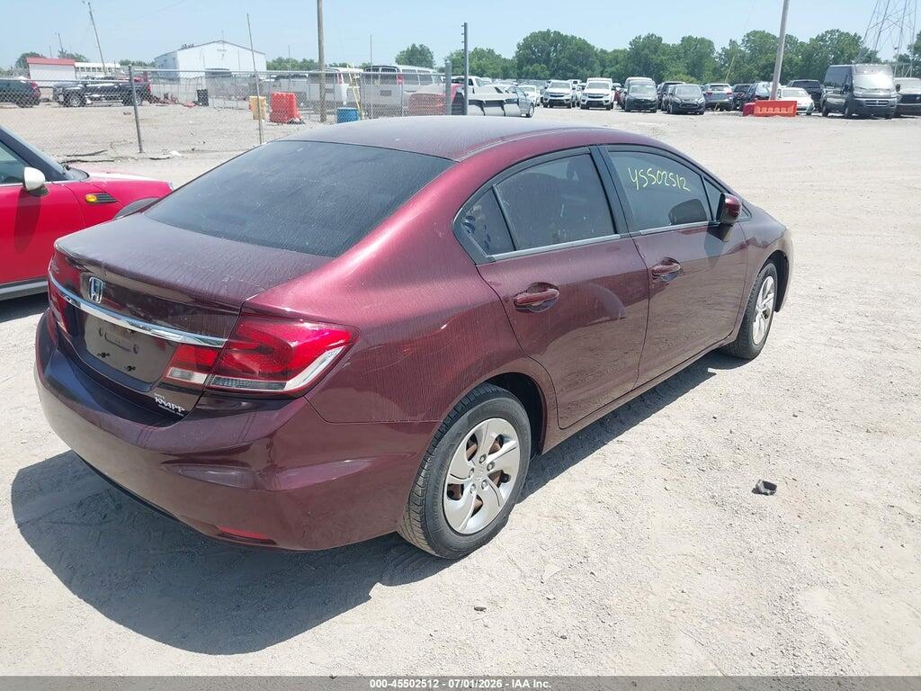 19XFB2F50EE041357 2014 HONDA CIVIC photo no. 4