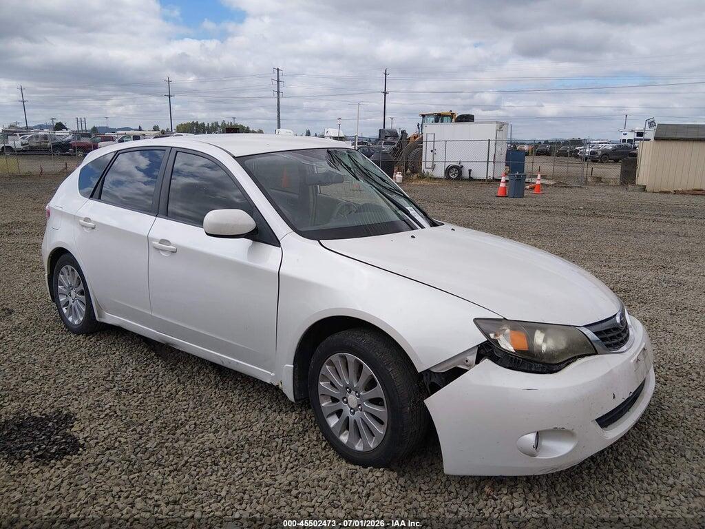 JF1GH61698H835577 2008 SUBARU IMPREZA WAGON (NATL photo no. 1