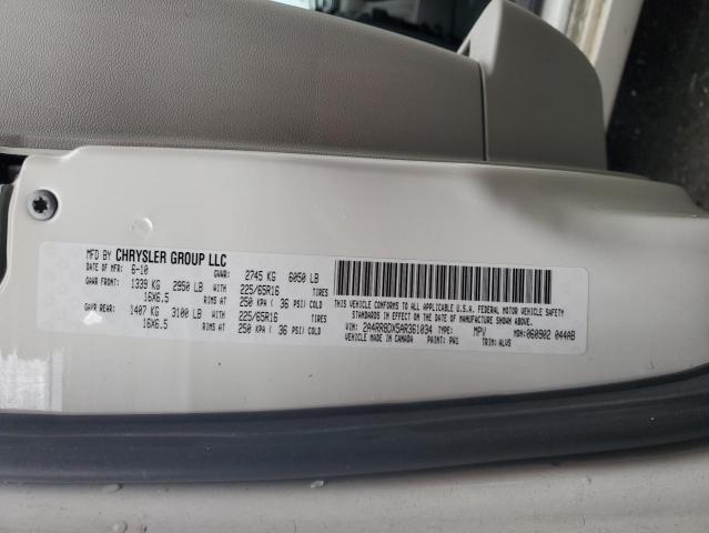 2010 CHRYSLER TOWN & COUNTRY TOURING PLUS — Фото 13 из 13