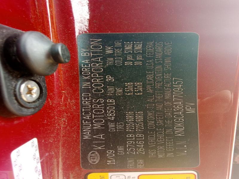 2010 KIA SPORTAGE LX — Фото 13 из 13