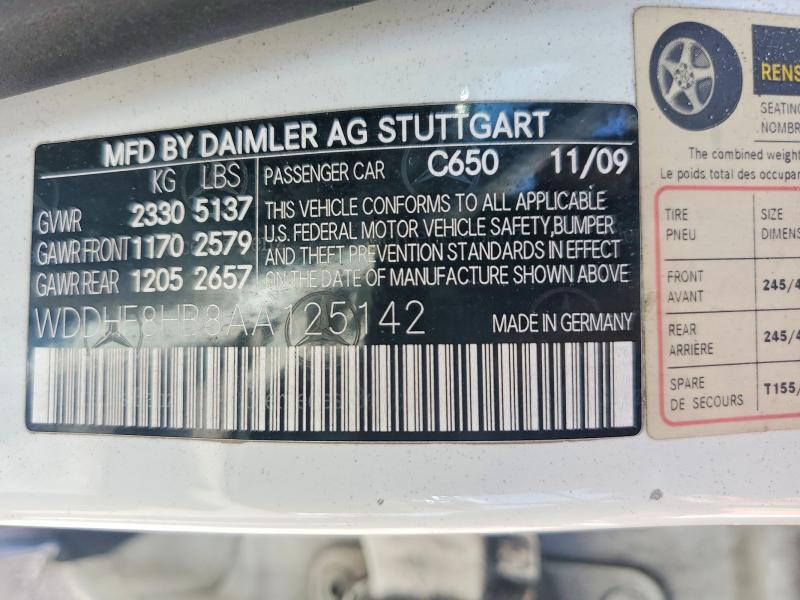 2010 MERCEDES-BENZ E 350 4MATIC — Фото 12 из 12