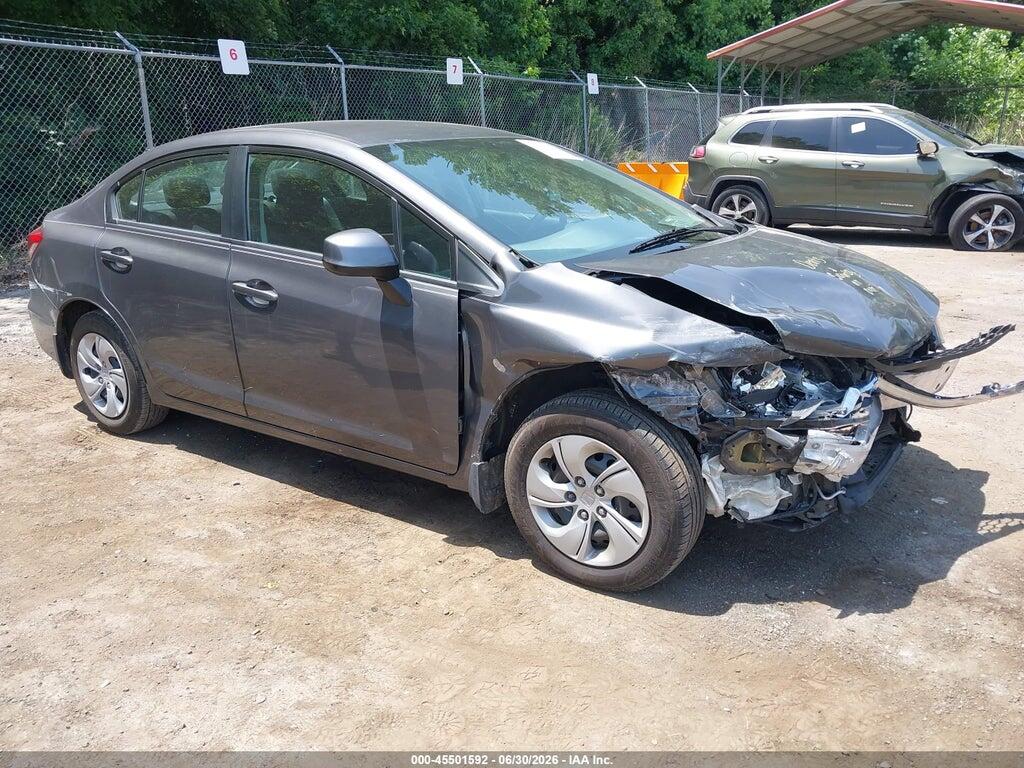 2HGFB2F54DH603166 2013 HONDA CIVIC photo no. 1