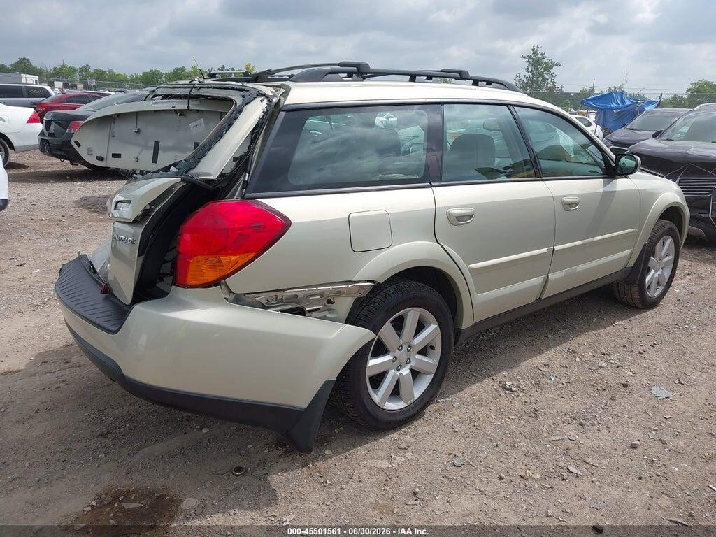 4S4BP62C367339880 2006 SUBARU OUTBACK photo no. 4